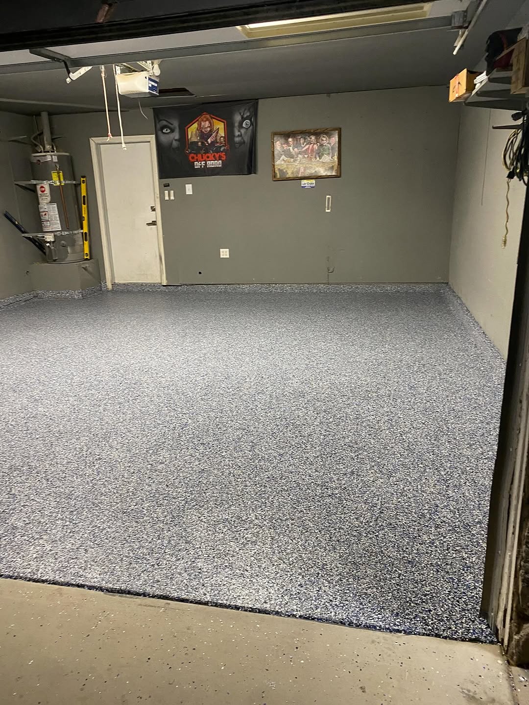 Epoxy flooring project 19