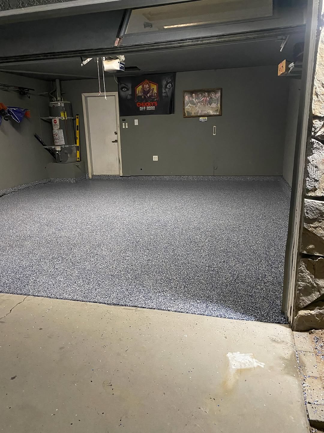 Epoxy flooring project 18